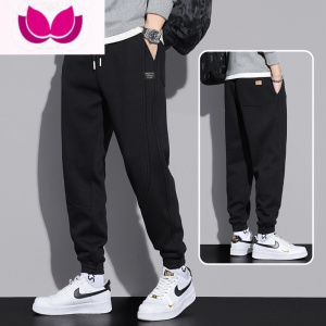 七斓休闲卫裤男款2023新款款工装男士青少年运动男生长裤子夏季