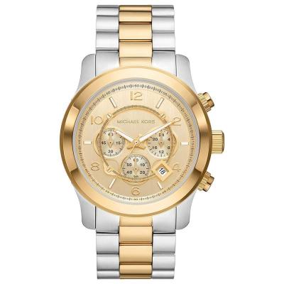 Michael Kors迈克科尔斯手表男计时码表石英圆形表盘450毫米宽