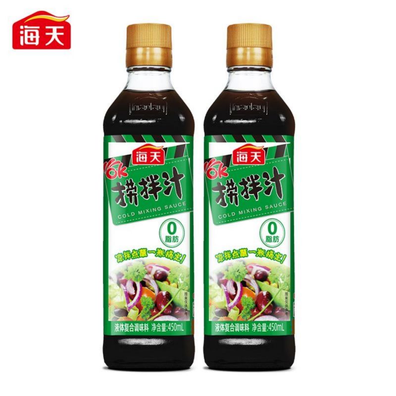 海天凉拌汁 ok捞拌汁450ml 凉拌蔬菜牛肉捞面拌菜家用调味