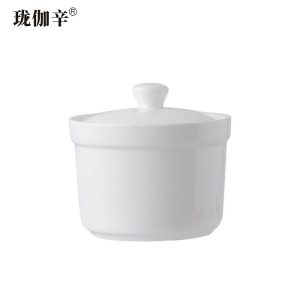 珑伽辛 陶瓷隔水炖盅汤盅 4.5英寸/个