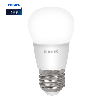 飞利浦(PHILIPS)恒亮型LED灯泡高亮节能球泡照明光源真彩版