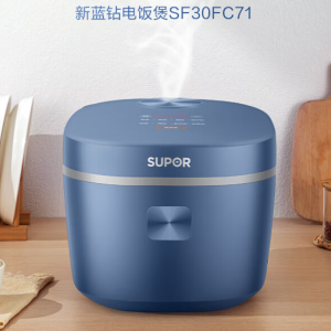 苏泊尔(SUPOR)电饭煲家用电饭锅触控面板智能预约不粘内胆易洁煮饭锅米饭锅 SF30FC71 3L