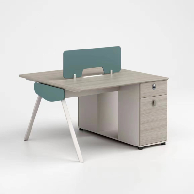 中豫鑫泽 ZYXZ5022096 办公家具职员办公桌简约现代屏风工位 双人位