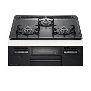 日本原装进口 NORITZ 能率 嵌入式燃气灶烤箱灶 METAL系列三眼灶 N3WT5RWTQ1-13A天然气60cm