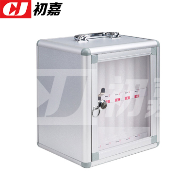 初嘉(CJ)手机保管箱壁挂式存放柜带锁手机柜保管柜寄存箱手机箱 12位