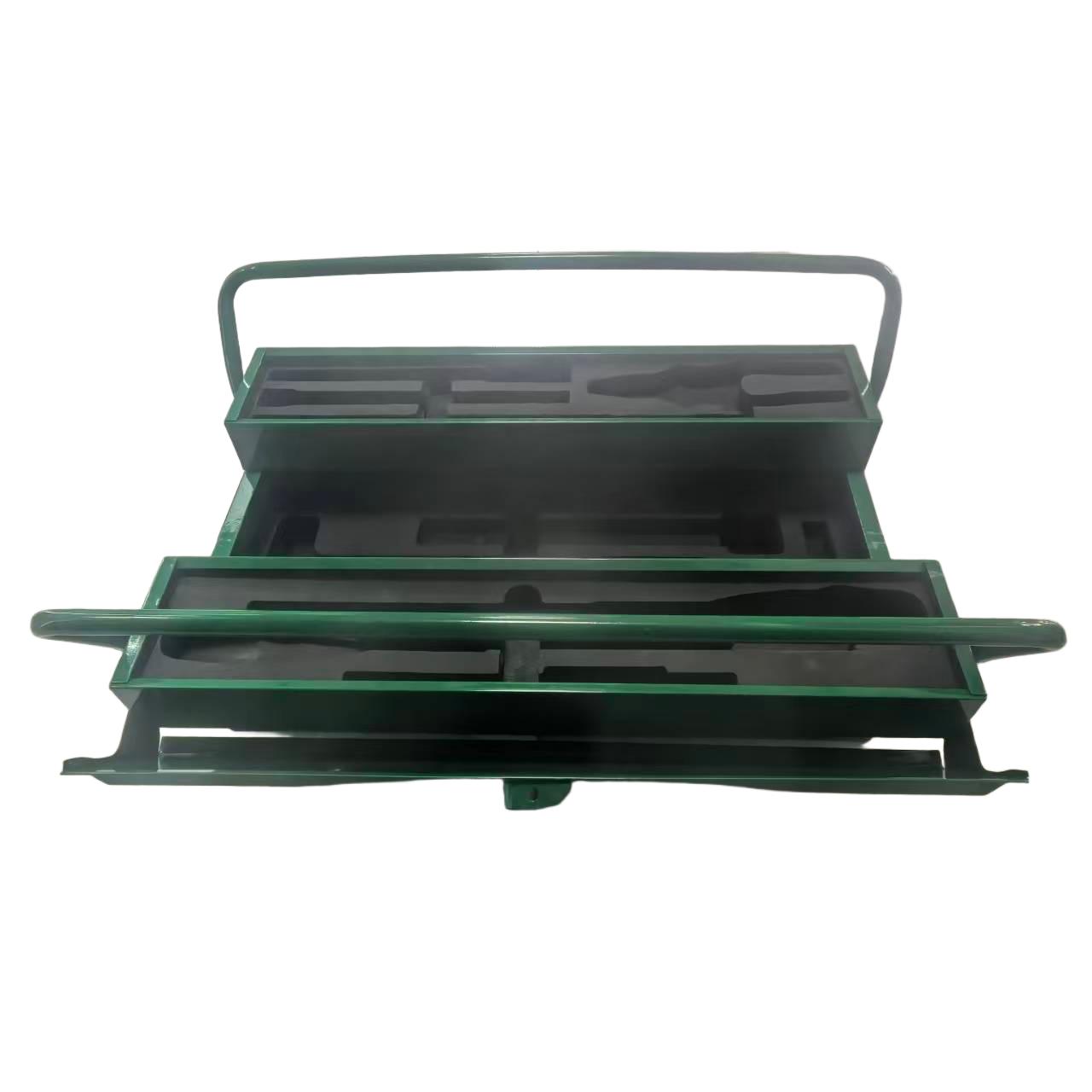 华夏京铁城 手动工具箱 双层 个