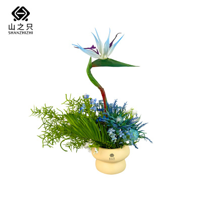 山之只 创意花艺孔雀 MZ0190 个