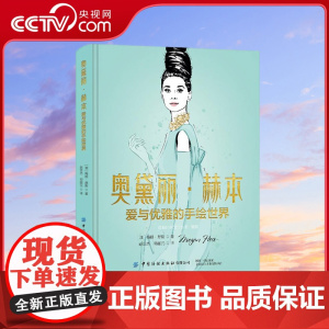 [央视网]奥黛丽赫本 爱与优雅的手绘世界 国际时尚艺术家梅根 赫斯为奥黛丽赫本成长背景 职业生涯和成就绘制的时尚插画作品