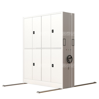 洛泰远 LTY3110811电动密集架移动档案柜钢制轨道密集柜 一列2组1900*560*2360