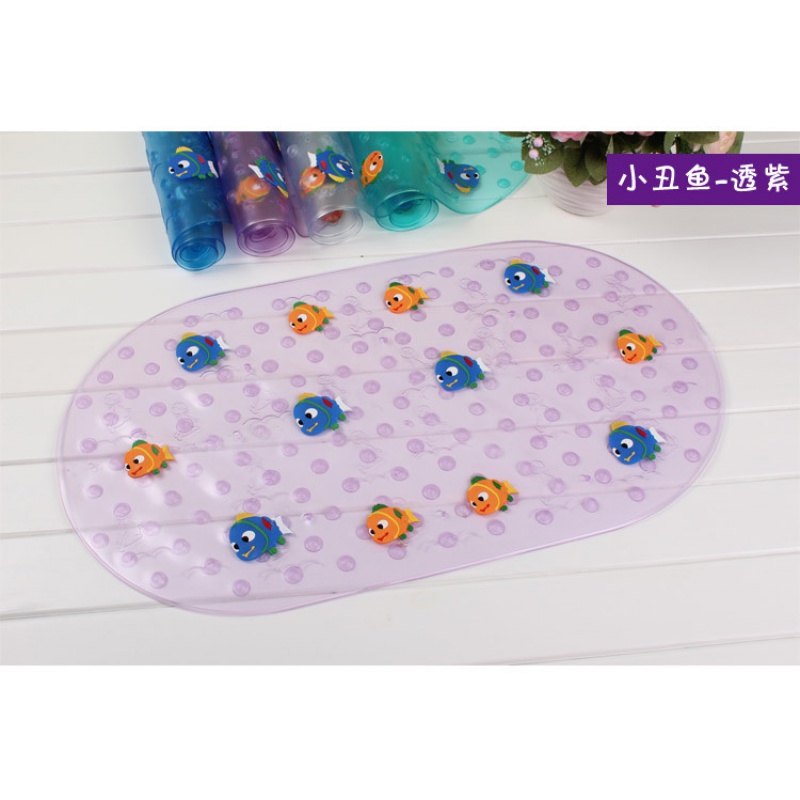 儿童浴室防滑垫宝宝洗澡浴缸垫卫浴脚垫卫生间地垫婴儿淋浴垫子 三维工匠