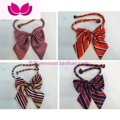 七斓多色儿童领结女孩领花领结学生领结女童领花5色演出服校服领花