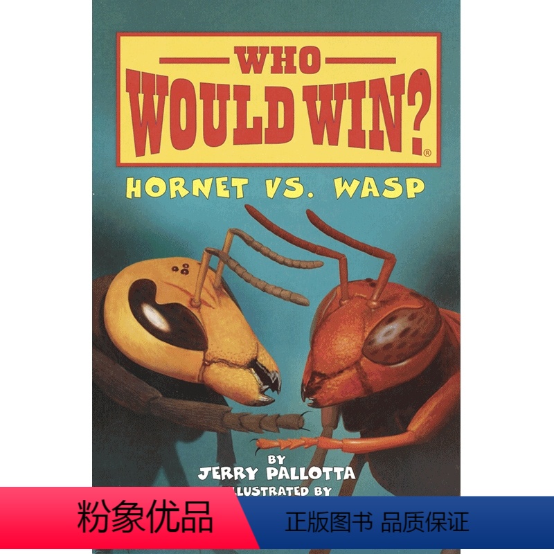 [大黄蜂VS黄蜂]单册 [正版]6-10岁学乐英语分级绘本猜猜谁会赢系列之动物主题科普12册 Scholastic Wh