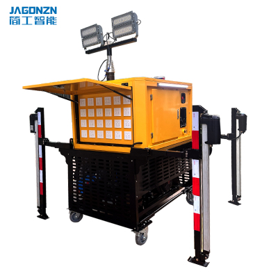 简工智能(JAGONZN)YQ-05B-II 2×100W 智能自升降方舱照明灯 (计价单位:台)黄色