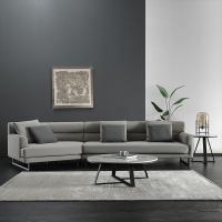 2018新款羽绒北欧科技布免洗布艺沙发组合小户型客厅整装现代简约