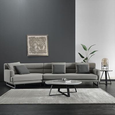 2018新款羽绒北欧科技布免洗布艺沙发组合小户型客厅整装现代简约