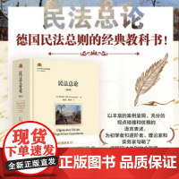 民法总论(第4版)法律人进阶译丛 德国民法总则经典教材 详尽阐述德国民法典总则编的基本制度 北大出版社 正版图书