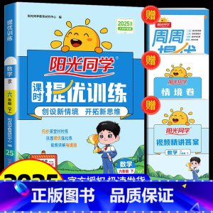 数学 北师版 六年级上 [正版]2025课时提优训练优化作业六年级下册数学北师大版小学6年级上下册数学北师大版课堂同步练