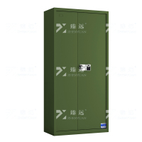 臻远 ZYJJ-80075 保密柜 绿色通门智能指纹密码锁 长900*宽420*高1850 单位:1台