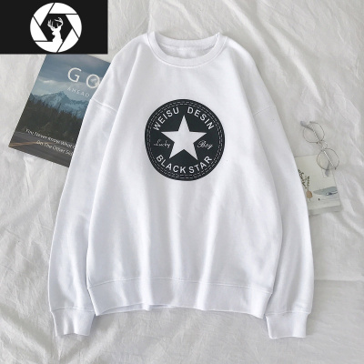 HongZun秋季套装卫衣男潮流圆领宽松运动衣服男生休闲一套搭配外套上衣其他套装