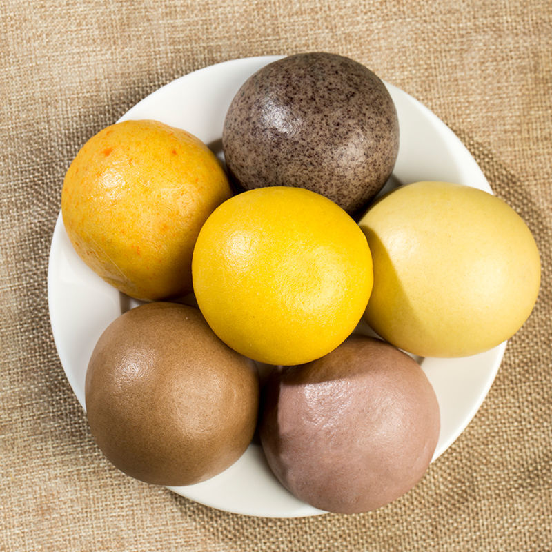 五谷杂粮窝窝头配菜粗粮馒头速冻儿童营养早餐 荞麦30个 玉米30个(送