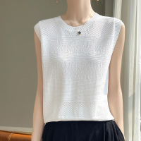 曲珠毛衣女士打底衫圆领宽松2025套头提花短款套头针织衫新款女