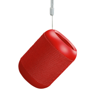 十度(ShiDu) P55 无线蓝牙防水音箱迷你插卡便携式低音炮小音箱 中国红