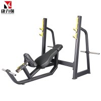 康力强KLQ1039商用卧式上斜推胸架杠铃举重卧推训练架力量训练器械