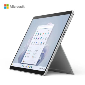 [套餐2]微软Surface Pro 9 二合一平板电脑 英特尔Evo 超能轻薄本 12代酷睿i7 16G 1T 亮铂金 时尚商务轻薄笔记本平板电脑 超窄边框触屏 商务