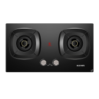 樱雪INSE燃气灶天然气双灶具 家用5.2kW定时聚能猛火灶灶台嵌两用 70%高热效可调节底盘Q8D