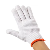 鸿灵睿芯 YF06s 劳保棉线手套(计价单位:10双/包)白色