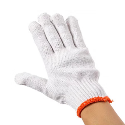 鸿灵睿芯 YF06s 劳保棉线手套(计价单位:10双/包)白色
