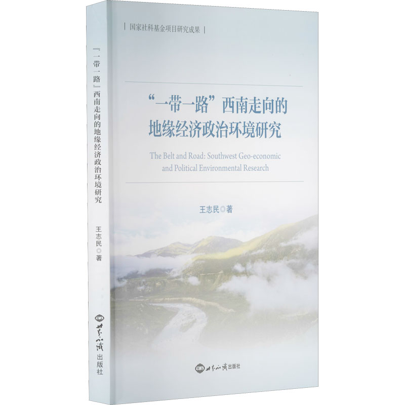 正版新书]"一带一路"西南走向的地缘经济政治环境研究王志民9787