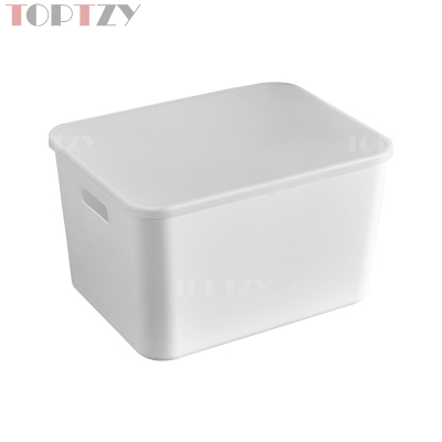 toptzy TZ5071518 桌面收纳盒家用塑料厨房整理筐 314*237*206
