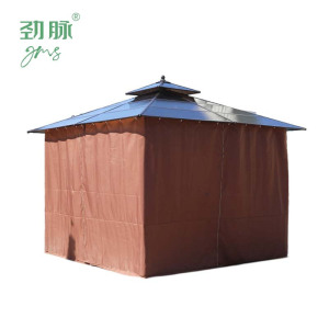 劲脉 户外遮阳棚 围帘+3*4*2.1M 顶