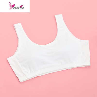 发育期学生内衣12-15初中生女大童小背心14-16岁女生透气文胸夏季FISHBASKET胸罩