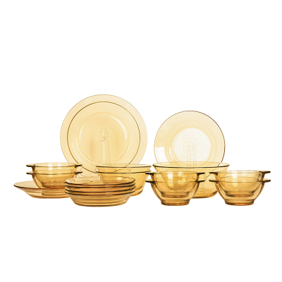 Pyrex餐具Shiny晶耀系列玻璃餐具16a件组 PX-SY16A/HP