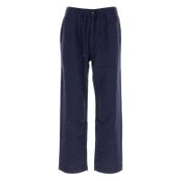 Polo Ralph Lauren男士休闲直筒裤垂感褶皱 linen亚麻混纺舒适通勤长裤
