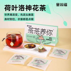 塞翁福 茶茶养你荷叶洛神花茶40克 4gx10袋