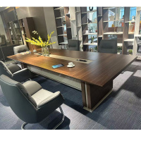 匡大会议桌3.2米会议桌培训桌 JD-C0132 (3200W*1350D*760H)