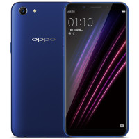 OPPO A1 移动联通双4G 深海蓝 3GB+32GB内存 全面屏手机+面部识别+ 5.7吋轻薄设计 备用手机 老人学生手机