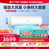 海尔(Haier)空调挂机劲铂2匹p变频冷暖新一级客厅卧室大风口节能省电KFR-48GW/24P1A181U1