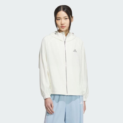 ADIDAS阿迪达斯连帽外套运动休闲梭织女装夹克KC0026 C