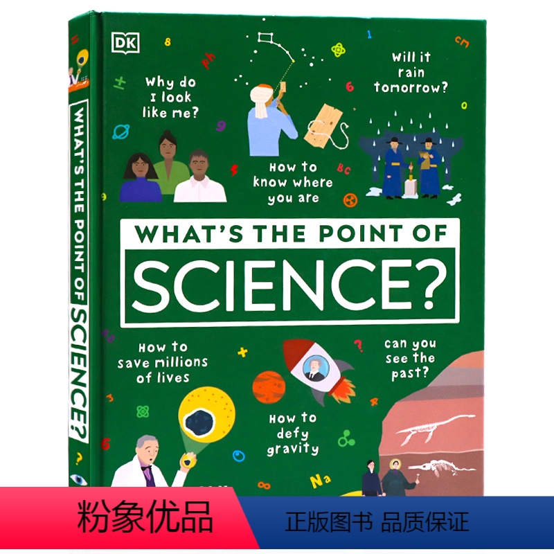 [正版]进口英文原版 DK What's the Point of Science? 科学的意义 少儿百科趣味科学科普