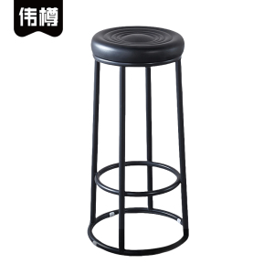 伟樽吧台凳螺纹皮38*38*78cm个