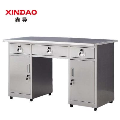 鑫导 不锈钢办公桌 1200*600*750mm-K3 张