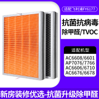 适配飞利浦空气净化器滤芯FY6177过滤网[双倍抗病菌除醛版]