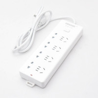 赛时工控 SKSC8-4 新国标插座/插线板/插排/ 8位总控全长3米 白色(单位:个)