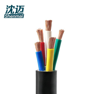 沈迈 铜芯软电缆 ZR-YJVR-0.6/1KV-3*35+2*16mm² /米