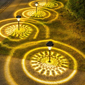 绵冠(MIANGUAN) 太阳能草坪灯户外防水庭院景观灯 星云款