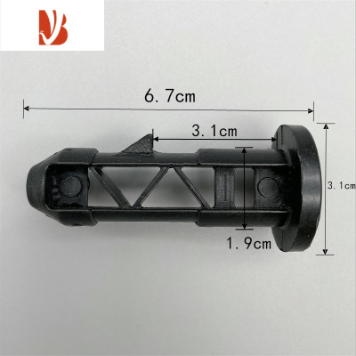三维工匠户外垃圾桶配件塑料插销卡扣环卫垃圾箱插栓配件盖子上黑色插销子